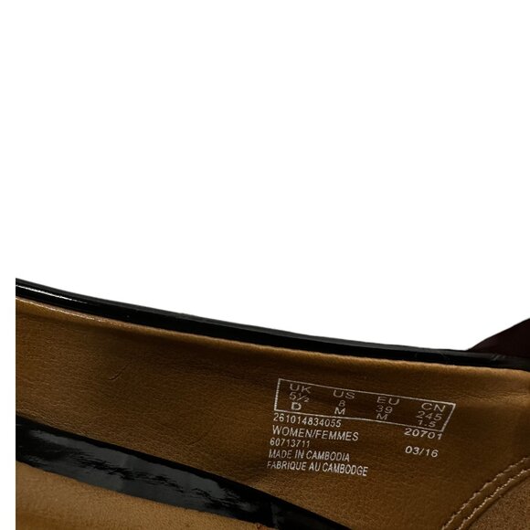 Clarks Brier Soft Cushion Black Patent Heels (8M) - Picture 8 of 10